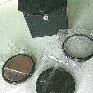 Vintage Bower Filters 62mm 3 Lens Filter Set Japan F-DL -ND4 -UV - Film -Digital